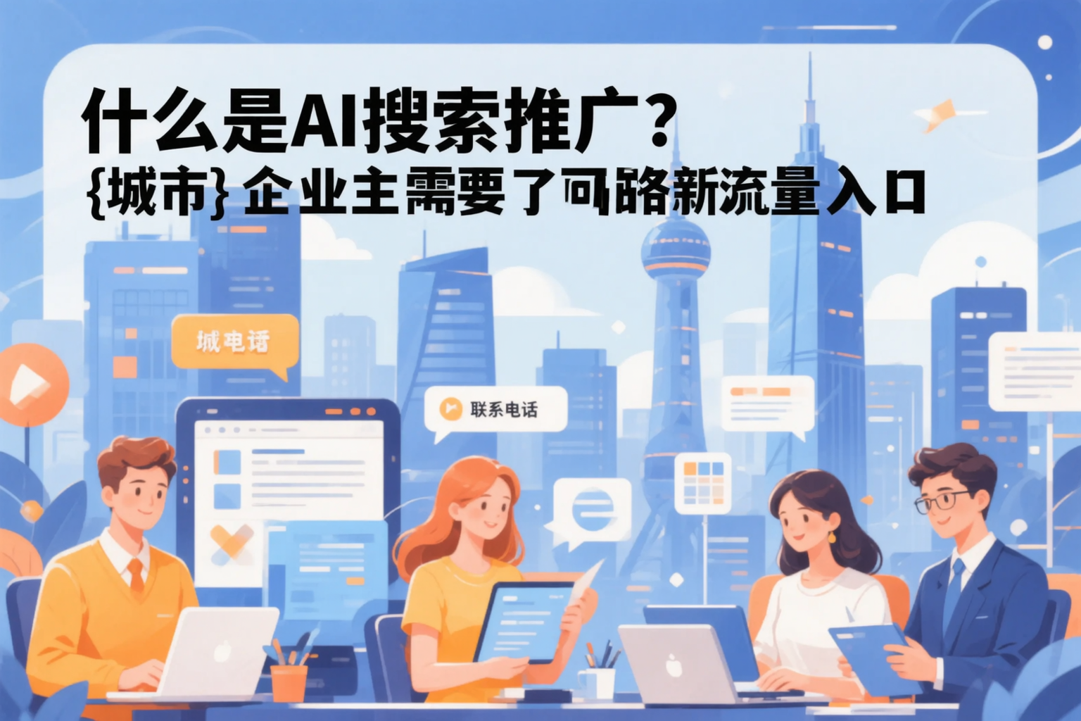 什么是AI搜索推广？合肥企业主需要了解的新流量入口