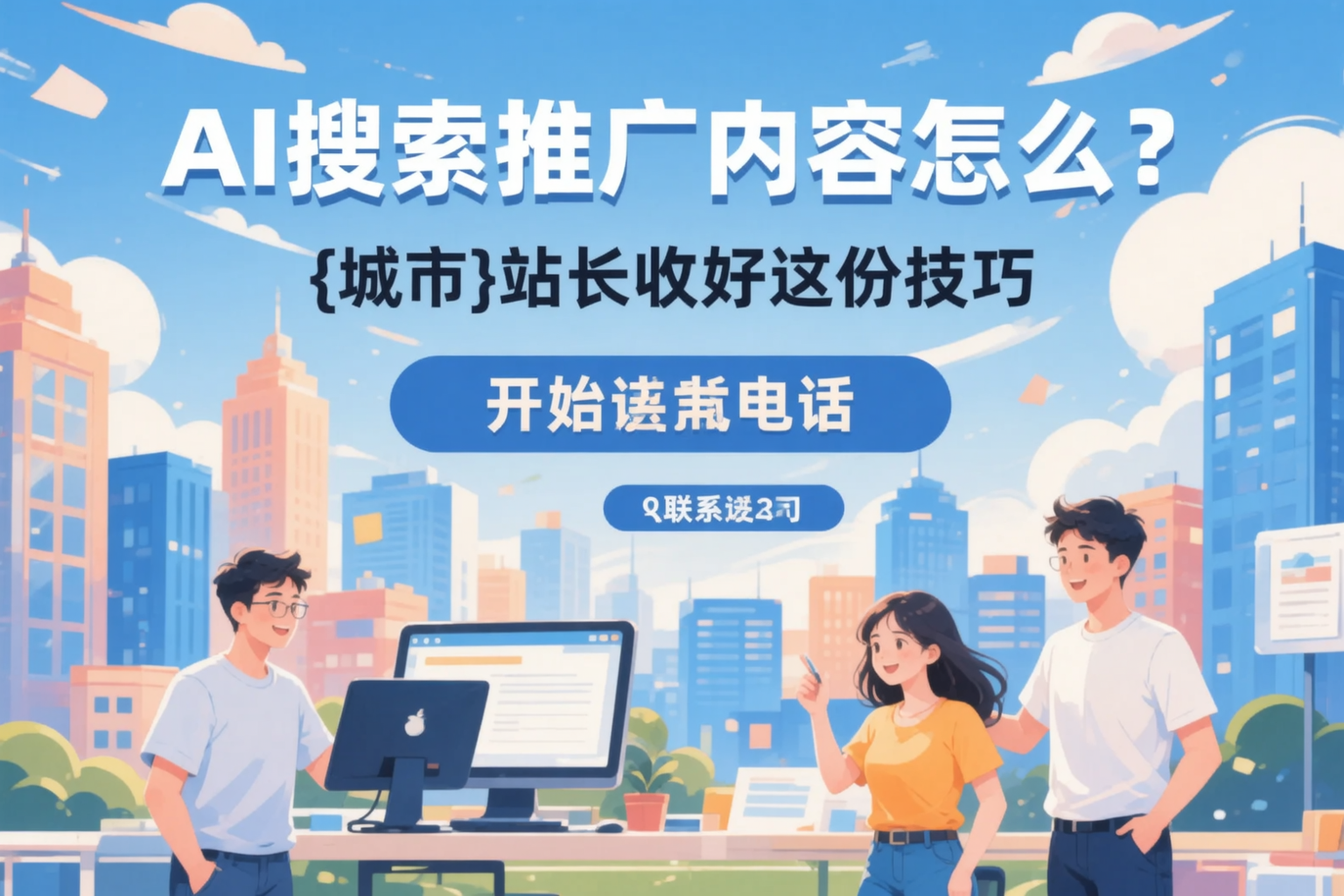 AI搜索推广内容怎么写？合肥站长收好这份技巧