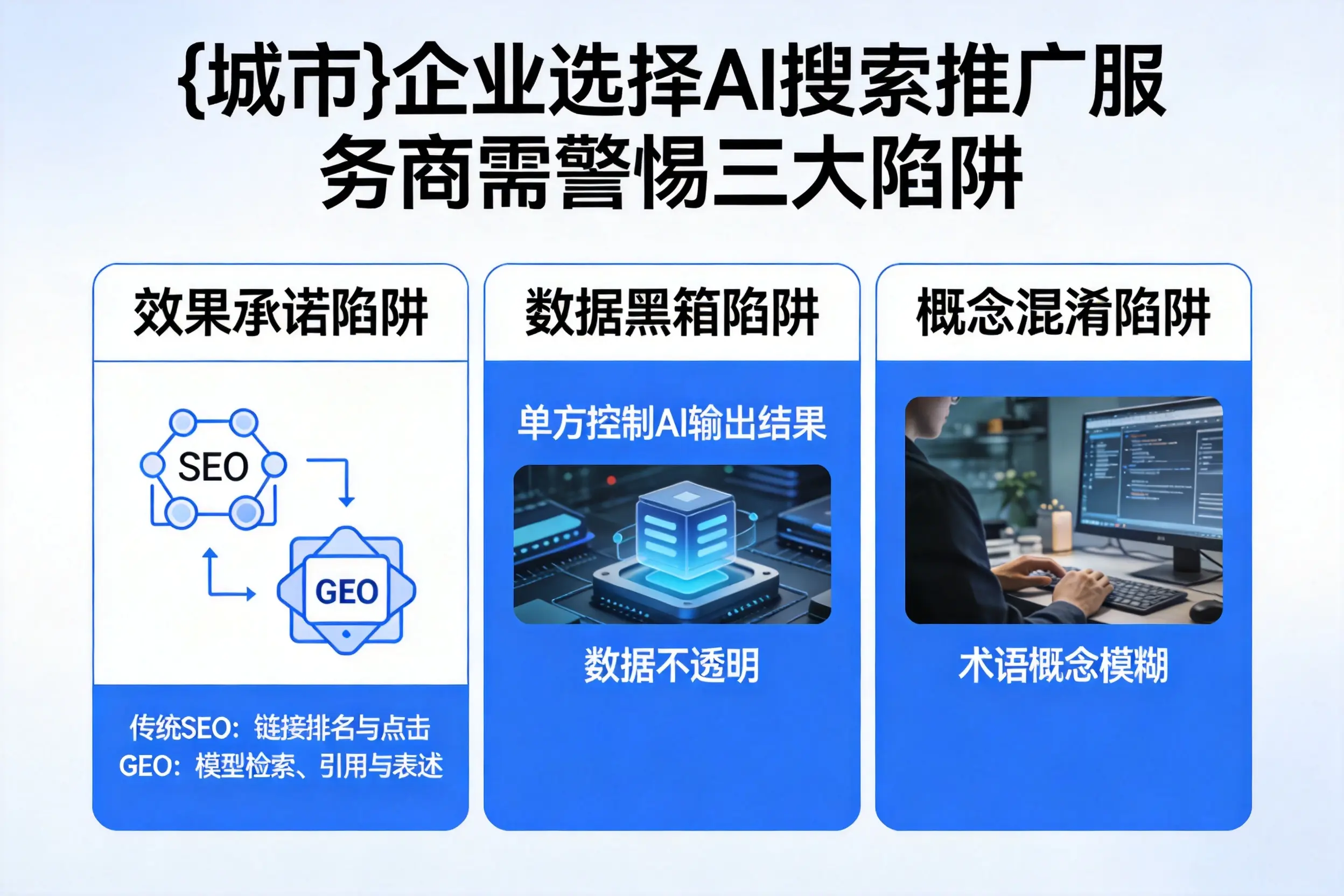 合肥企业选择AI搜索推广服务商需警惕三大陷阱