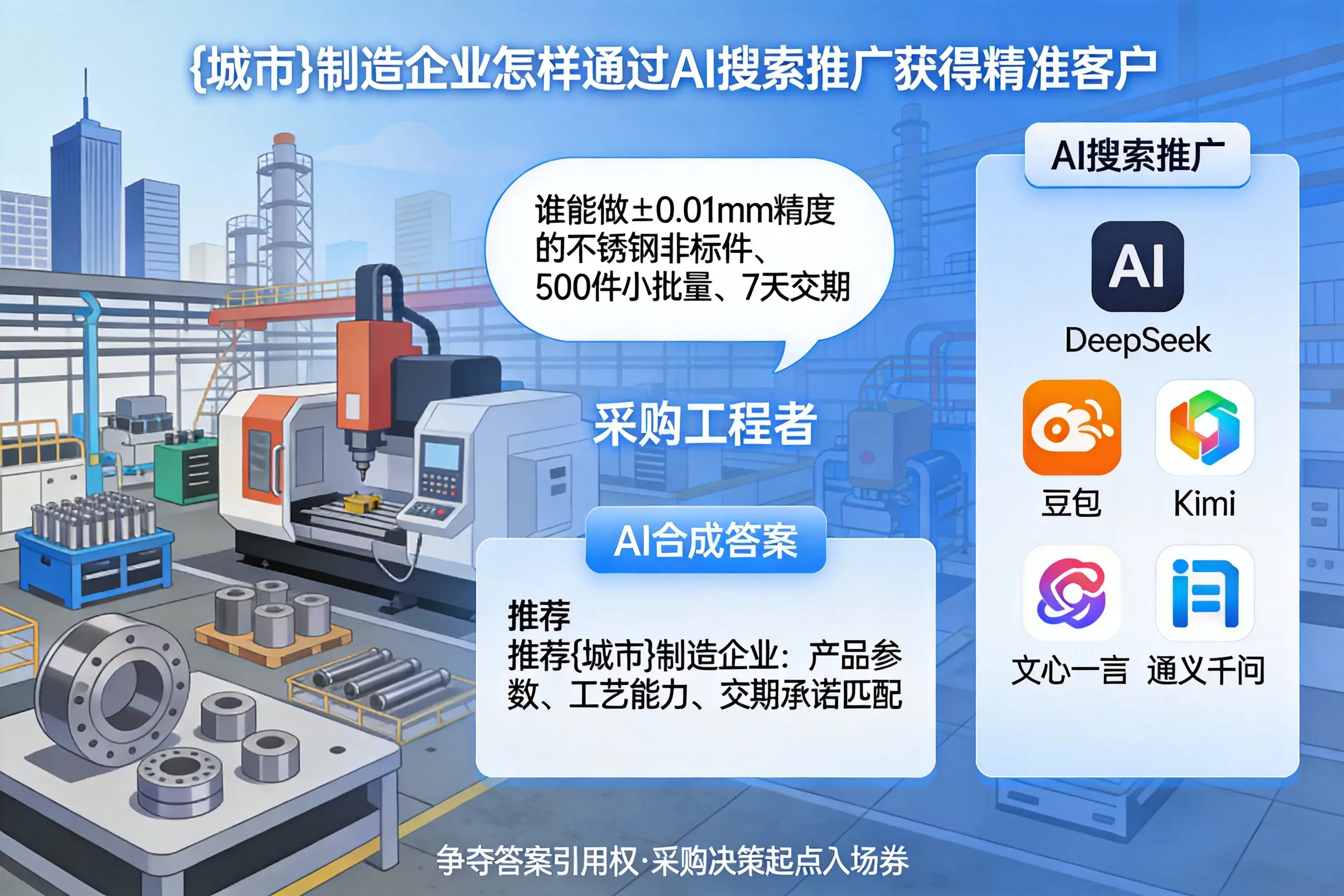 合肥制造企业怎样通过AI搜索推广获得精准客户