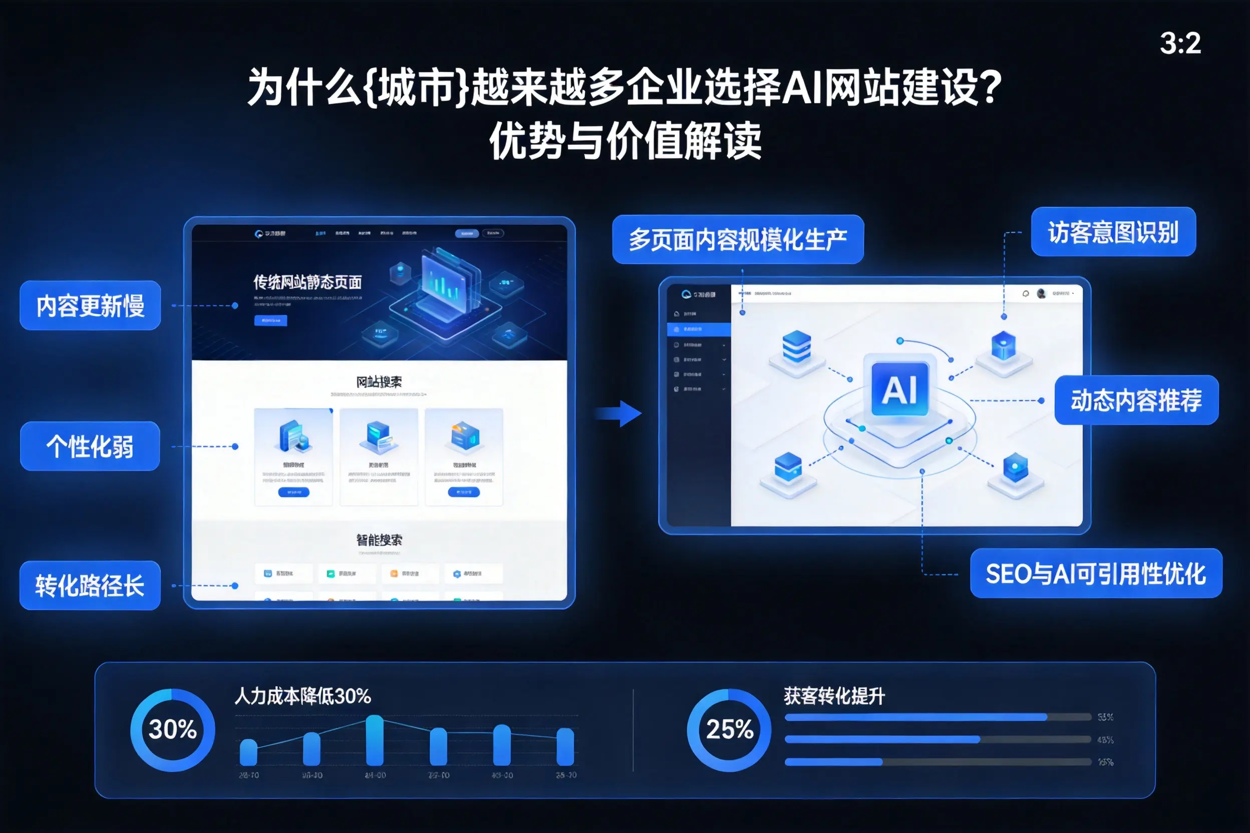 为什么合肥越来越多企业选择AI网站建设?优势与价值解读