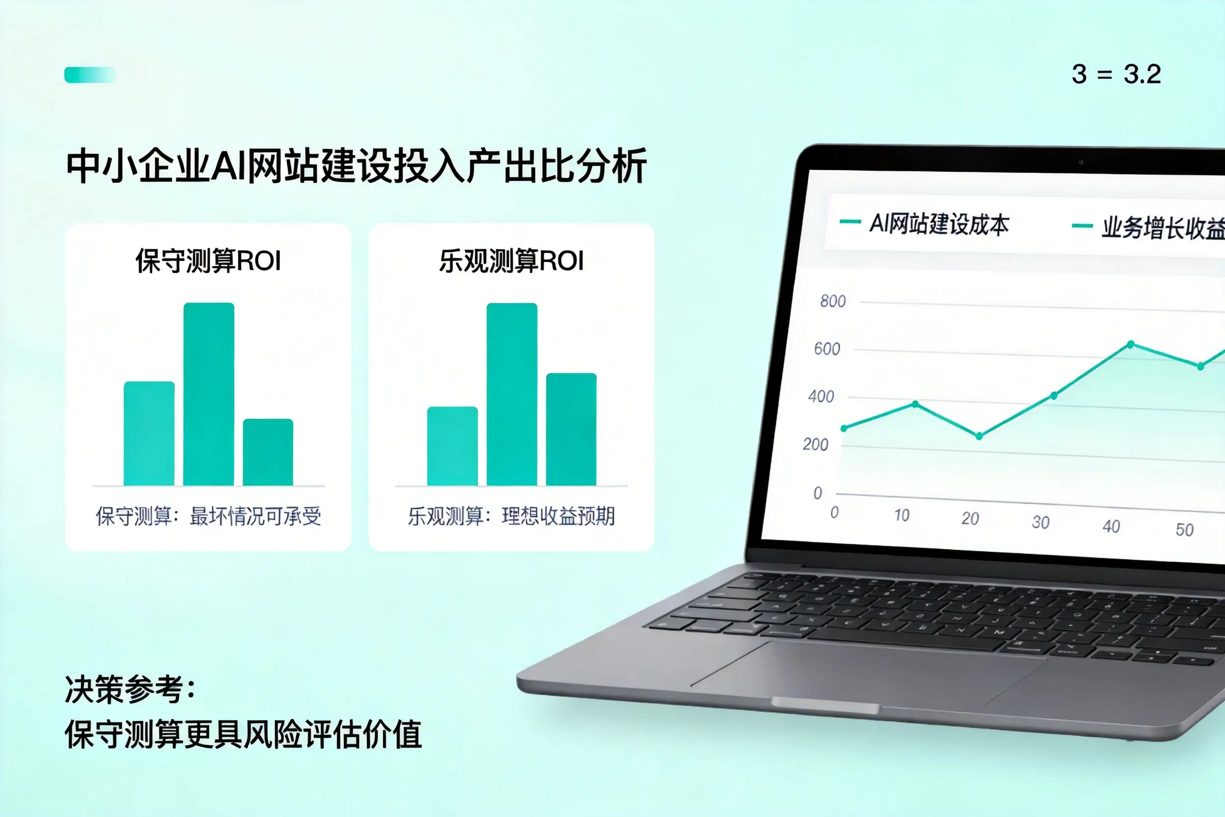 合肥中小企业AI网站建设投入产出比怎么算?先看这份分析